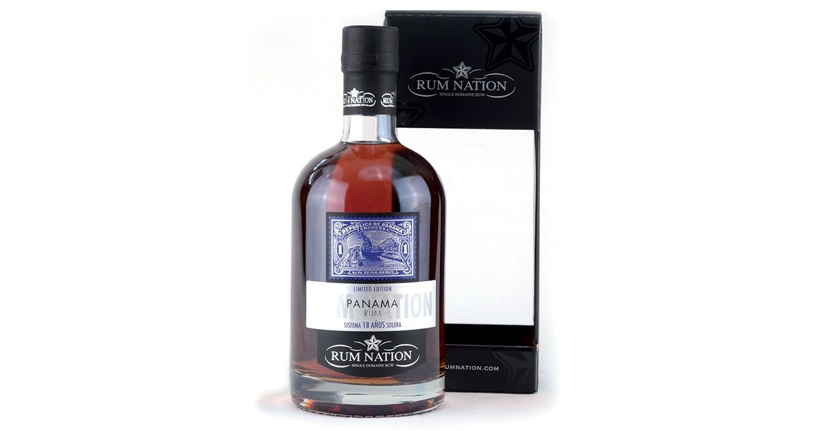 Rum Nation Panama Ans Solera Les Rhums Rhum Vieux La Cave Du Monkey Caviste